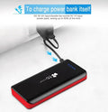 EC Technology Power Bank 22400mAh High Capacity with 3 USB Ports, Fast Charging, Universal External Battery Charger - Al-Raheem Imports