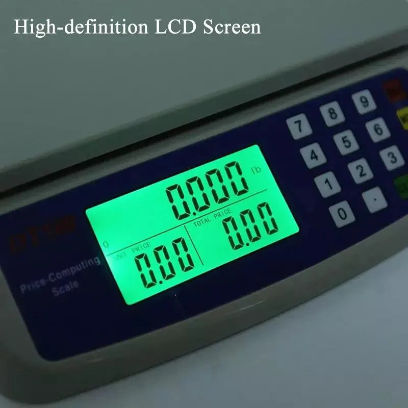 30KG 1G Precision Digital Mini Electronic Price Computing Scale with LCD Display