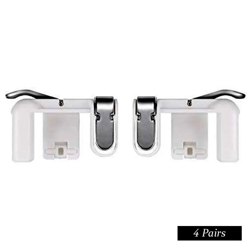 Pack of 4 Pairs PUBG Mobile L1R1 Game Controller Triggers with Metal Induction