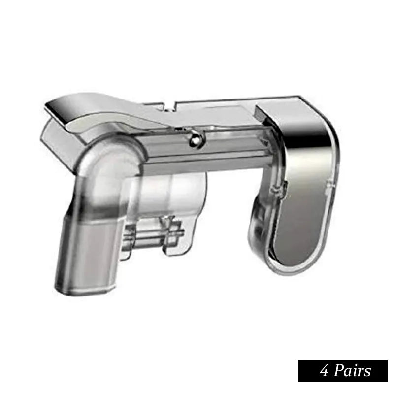 Pack of 4 Pairs PUBG Mobile L1R1 Game Controller Triggers with Metal Induction
