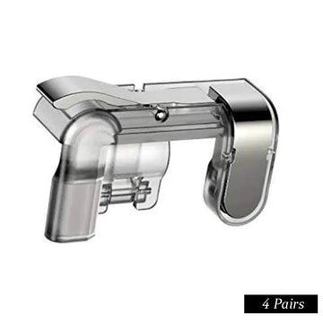 Pack of 4 Pairs PUBG Mobile L1R1 Game Controller Triggers with Metal Induction