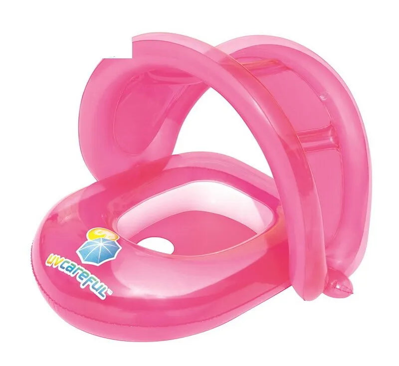 Sunscreen Sunshade Baby Swimming Seat Float for 0-3 Years
