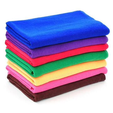 135x70cm Terry Cotton Bath Towel Super Absorbent Soft Microfiber
