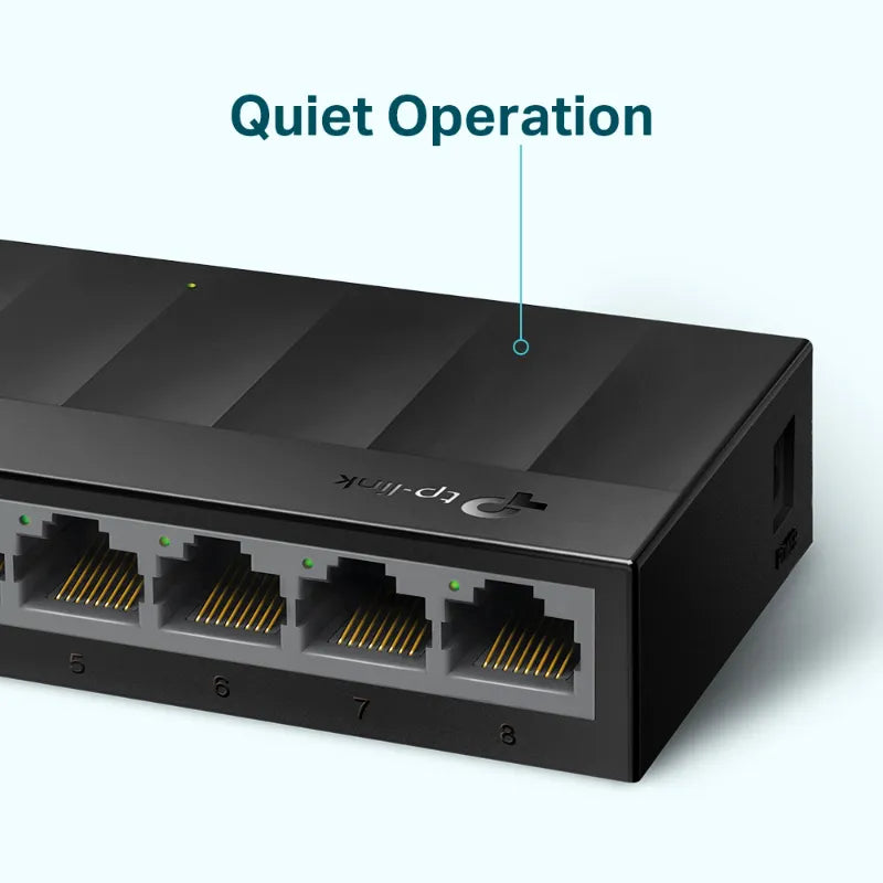TP-Link LS1008G 8-Port Gigabit Desktop Network Switch
