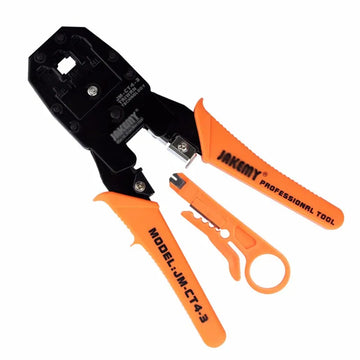 JM-CT4-3 Jakemy High-Quality 3-Hole Network Crimping Plier for 4P 6P 8P Cables