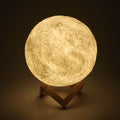 3D Magical Moon LED Night Light USB Rechargeable Desk Lamp Home Decor - Al-Raheem Imports