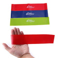 3pcs Latex Resistance Bands Set for Workout Fitness Yoga and Strength Training - Al-Raheem Imports