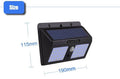 40 LED Solar Motion Sensor Wall Light Outdoor Waterproof Energy Saving - Al-Raheem Imports