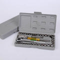 40Pcs Household Repair Tool Set Ratchet Wrench Kit Auto Car Home Hardware - Al-Raheem Imports