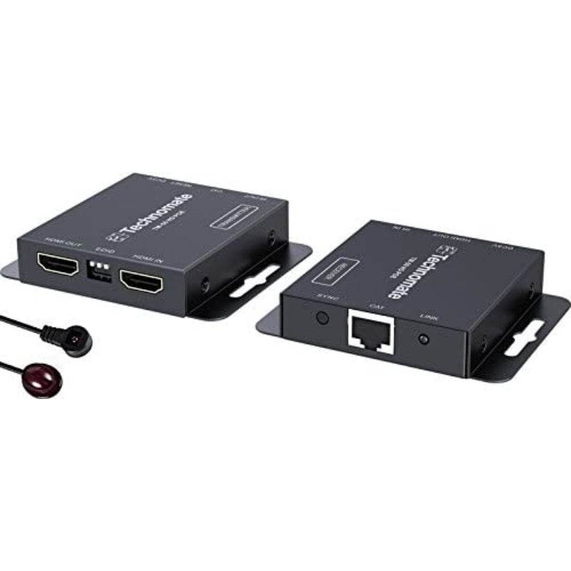 Technomate 4K HDMI PoE Extender Over Single CAT6 Up To 55m - Al-Raheem Imports