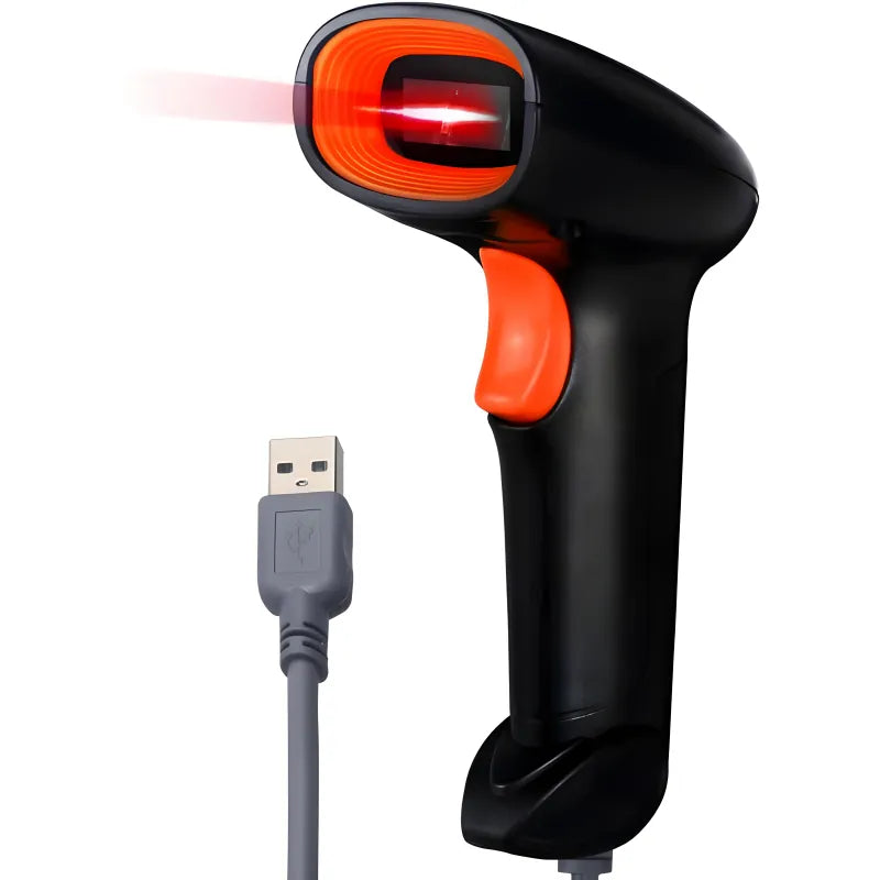 Master IT K112J 1D Laser Barcode Scanner – 200 Scans/Sec, USB Plug & Play