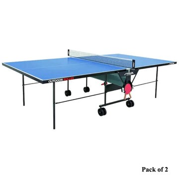 Pack of 2 Adjustable Easy Set Up Table Tennis Ping Pong Net Set for Regulation Size Tables with Professional Tension Control and Portable Tournament Ready Design
