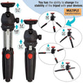 NeePho NP-888 Extendable Mobile Phone and Camera Tripod with 360° Holder - Al-Raheem Imports