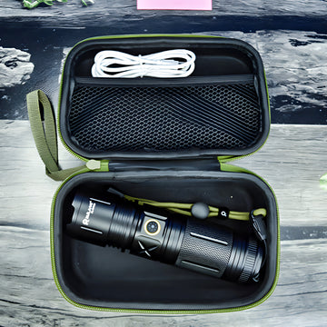 Ruilang P90 High Quality Powerful 1Km Long Range LED Torch Light 4000 Lumens USB Rechargeable Waterproof Flashlight with Power Bank Function