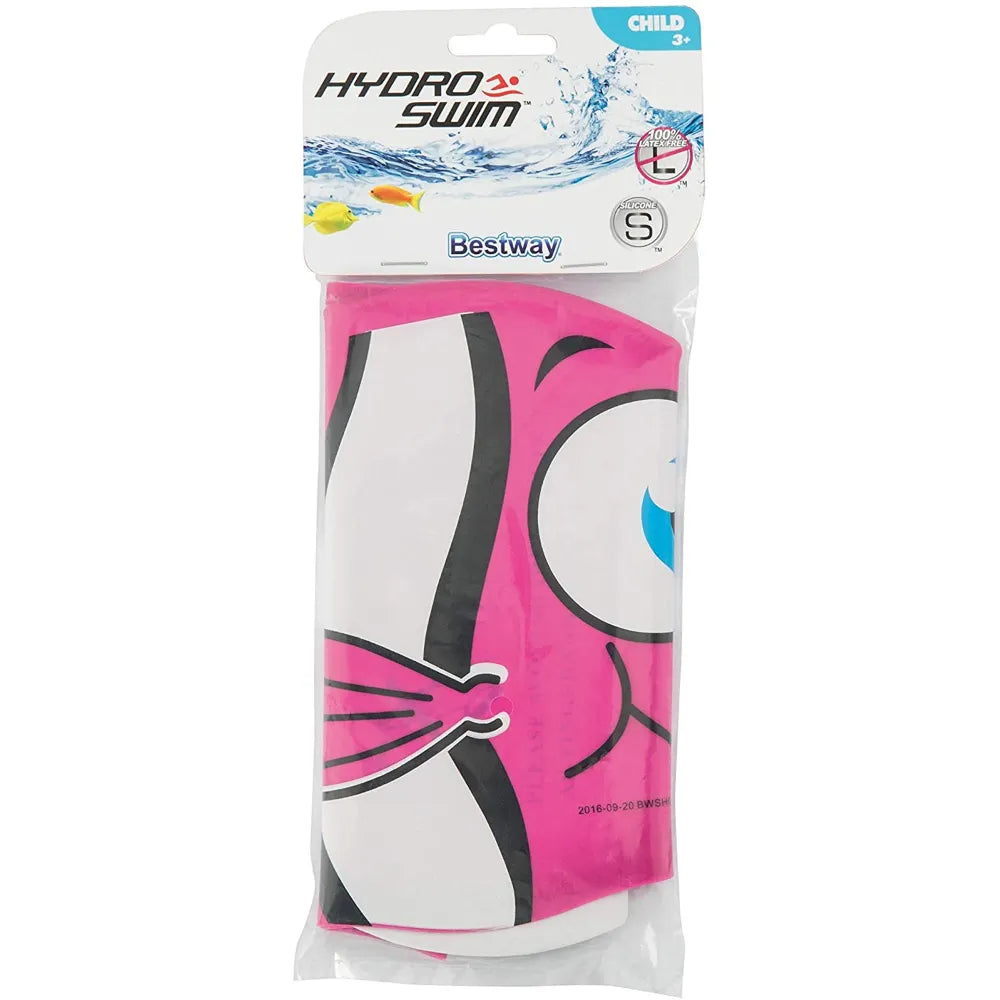 Little Buddy Kids Swimming Cap Silicone Soft Comfortable Pool Beach Swim Cap