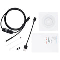 3.5M 7mm Endoscope Camera HD with 6 LED Soft Cable Waterproof Inspection Borescope for Android and PC - Al-Raheem Imports