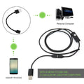 3.5M 7mm Endoscope Camera HD with 6 LED Soft Cable Waterproof Inspection Borescope for Android and PC - Al-Raheem Imports