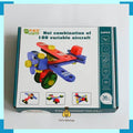 Nuts Bolts 100 Variations Aircraft Assemble Educational Kids Toy with 55 Pieces for DIY Construction - Al-Raheem Imports