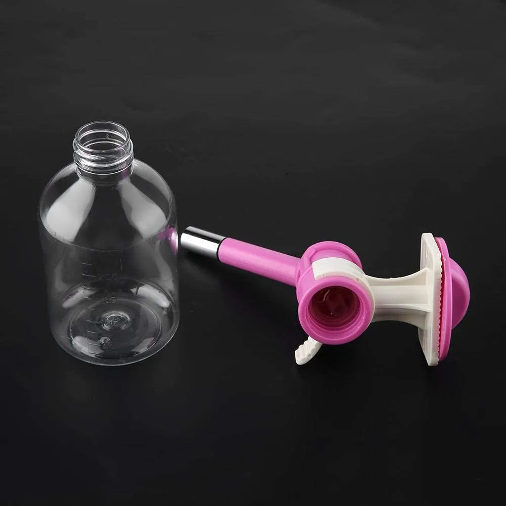 150ml Chew Proof Anti Leak Pet Water Bottle Dispenser Stainless Steel Nozzle for Small Pets Rabbits Guinea Pigs Hamsters