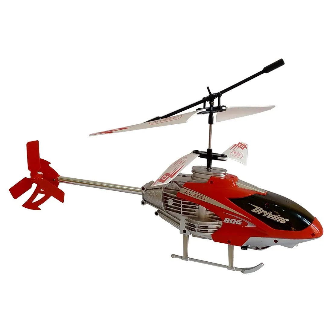 Remote Control Flying Helicopter with Unbreakable Blades and Infrared Sensors
