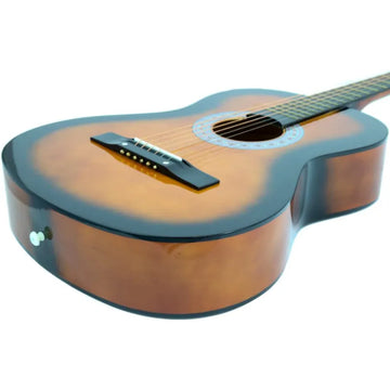 38 Inch 6-String Acoustic Guitar 831-S Wood Body Steel Strings for Beginners with 19 Frets