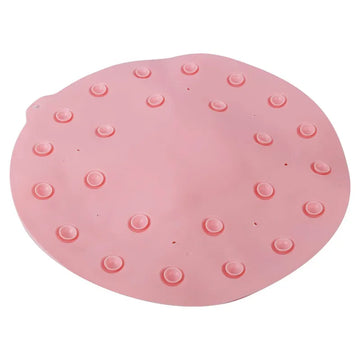 Silicone Foot Massage Cleaning Bath Mat Non Slip Suction Shower Scrubber with Soft Exfoliating Bristles and Improved Blood Circulation for Home Spa and Bathroom