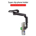 1080 Rotation Car Clip Sun Visor Phone Holder Universal Cell Phone Mount Mobile Clip - Al-Raheem Imports
