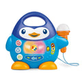 Penguin Karaoke Buddy Toy Musical Microphone with Echo LED Lights for Kids - Al-Raheem Imports