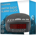 Lloytron AM/FM Digital Alarm Clock with Sleep and Snooze Functions Red LED Display - Al-Raheem Imports