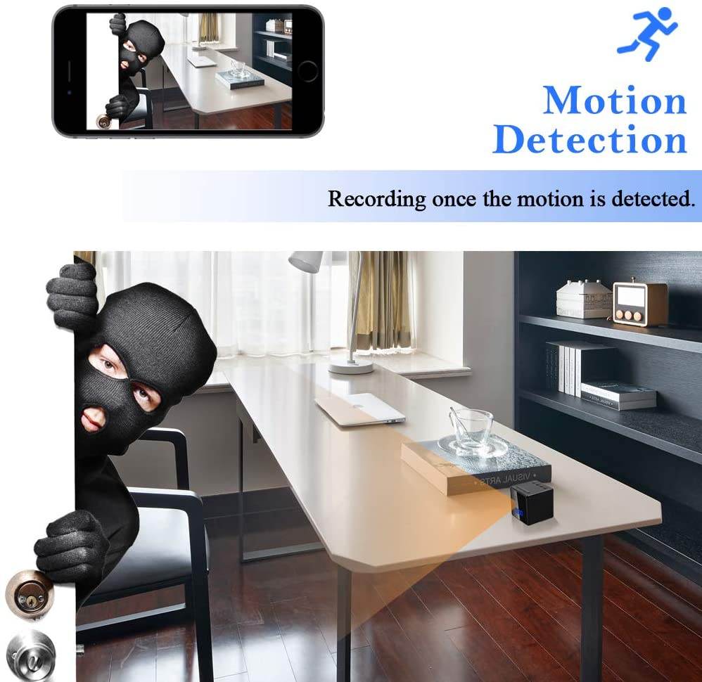 LXMIMI 3 in 1 LED Alarm Clock Hidden Spy Camera 1080P with Bluetooth Speaker and Motion Detection - Al-Raheem Imports