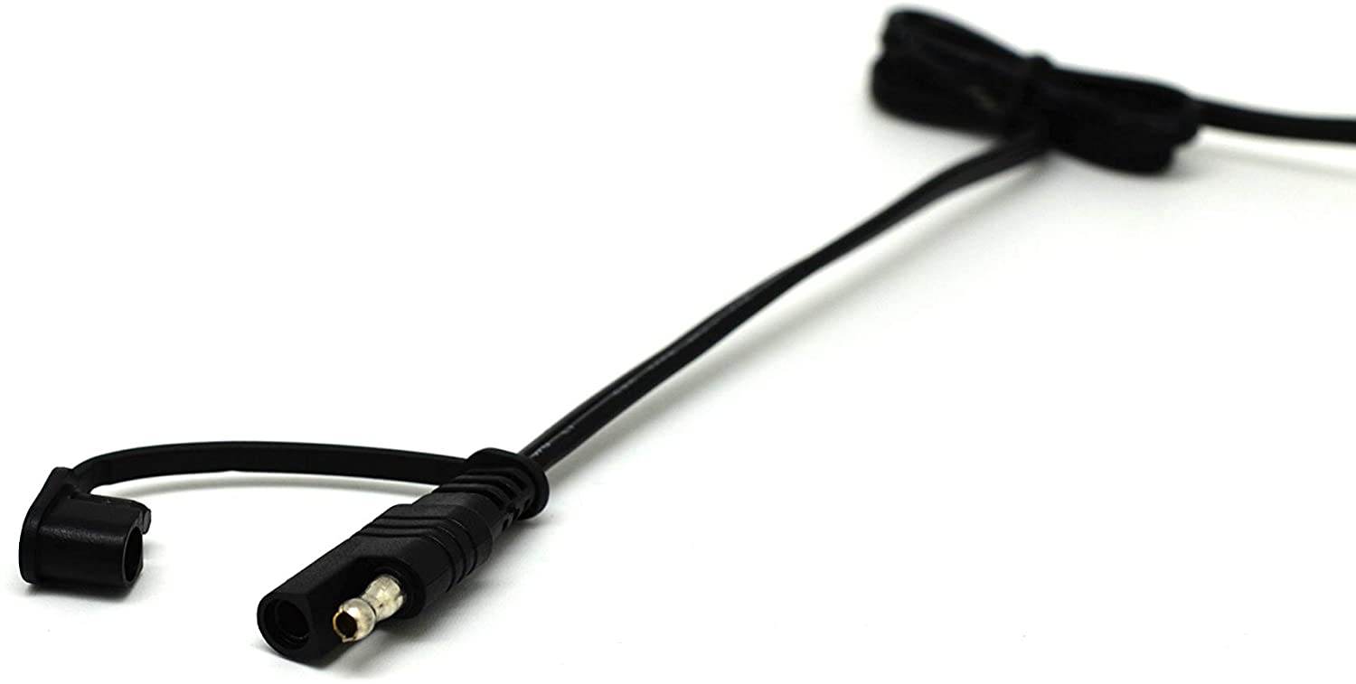 Cliff-Top 3.3 Amp Motorcycle Dual USB Weatherproof SAE to USB Cable Adapter for Motorcycles Cars Boats - Al-Raheem Imports