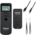 Pholsy Wireless Shutter Remote Control with Digital Timer for Fujifilm Cameras 60m Range - Al-Raheem Imports