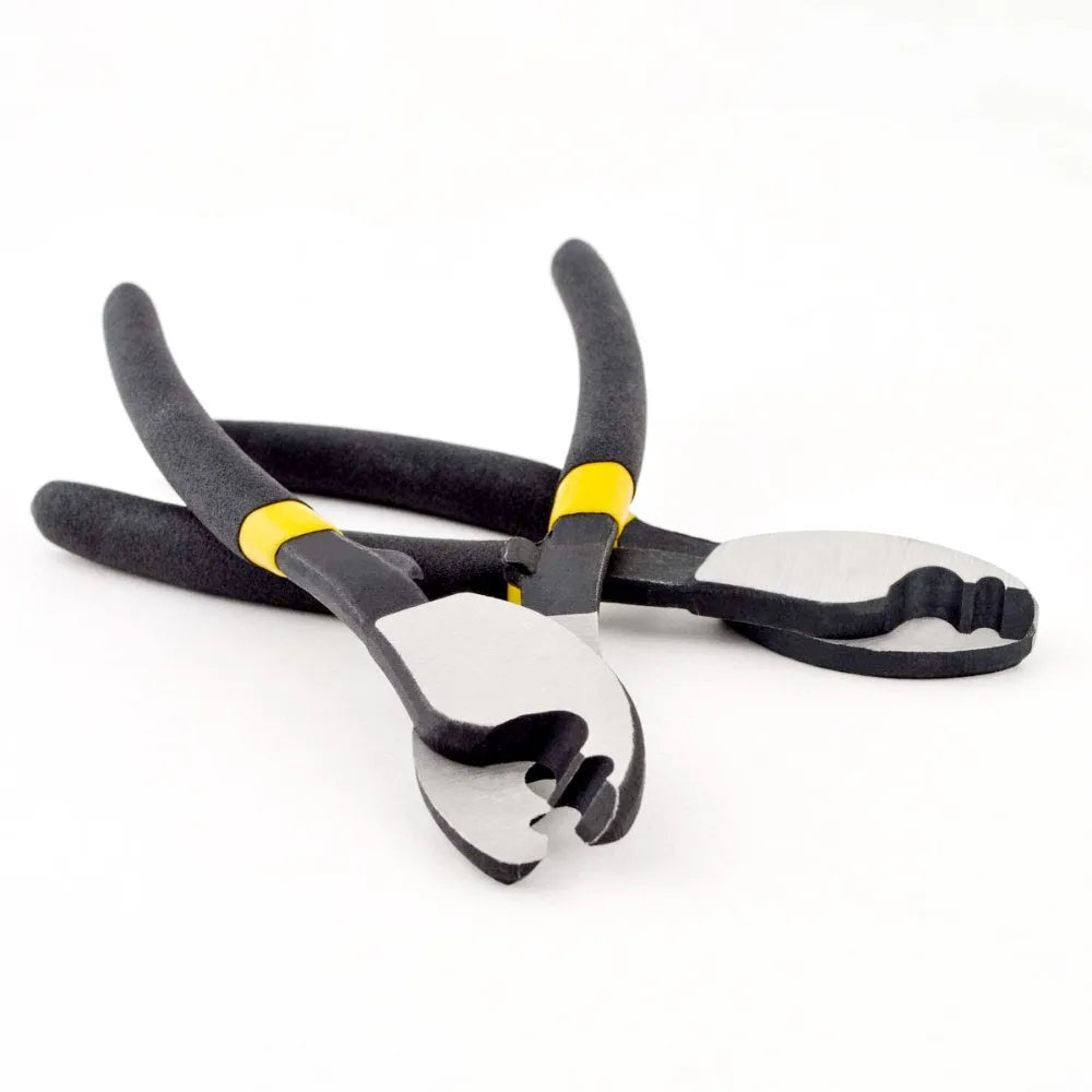 6 Inch 150mm Drop Forged Steel Cable Cutter Black Finish Bi-Color Grip