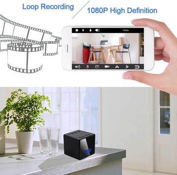 LXMIMI 3 in 1 LED Alarm Clock Hidden Spy Camera 1080P with Bluetooth Speaker and Motion Detection - Al-Raheem Imports