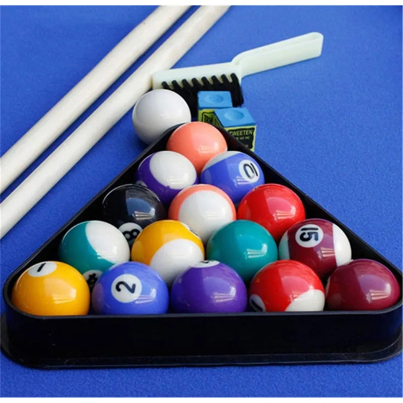 Mini Board Professional 16 Ball Billiard Snooker Table Full Size Tabletop Pool Game