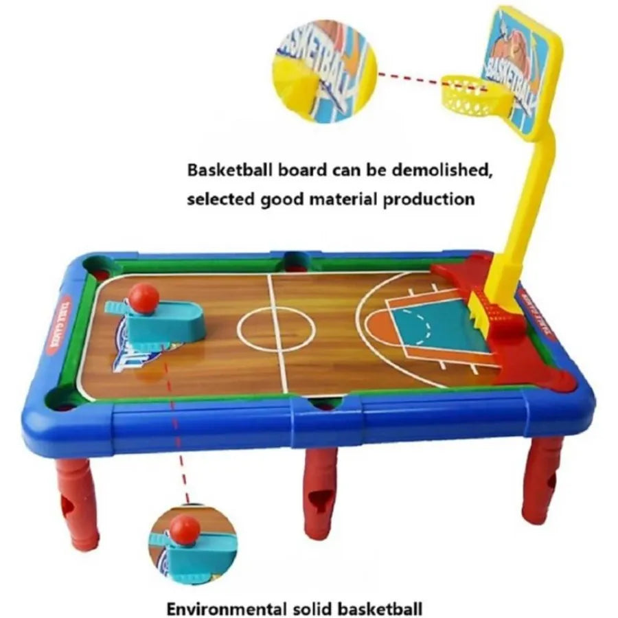 6 In 1 Action Sports Game Indoor Outdoor Activity Tabletop Game for Kids Multi Sport Entertainment Center