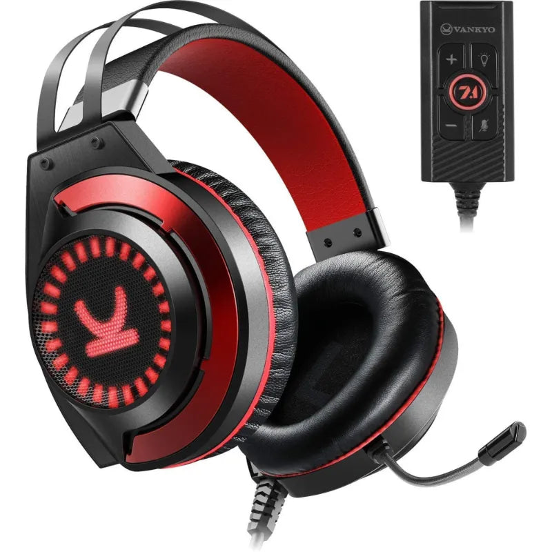 VANKYO CM7000 Commander Gaming Wired Headset with 7.1 Surround Sound and Microphone