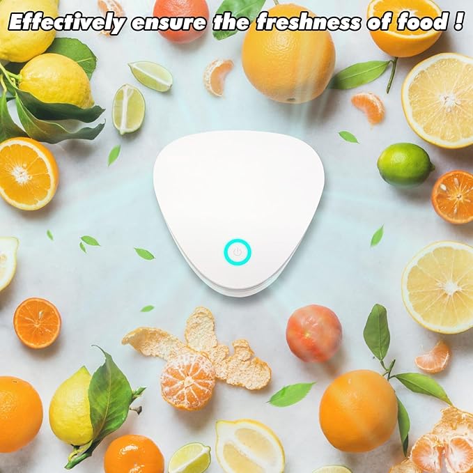 Fridge Smell Remover Odour Removers, USB Rechargeable Odor Eliminator Air Fresheners