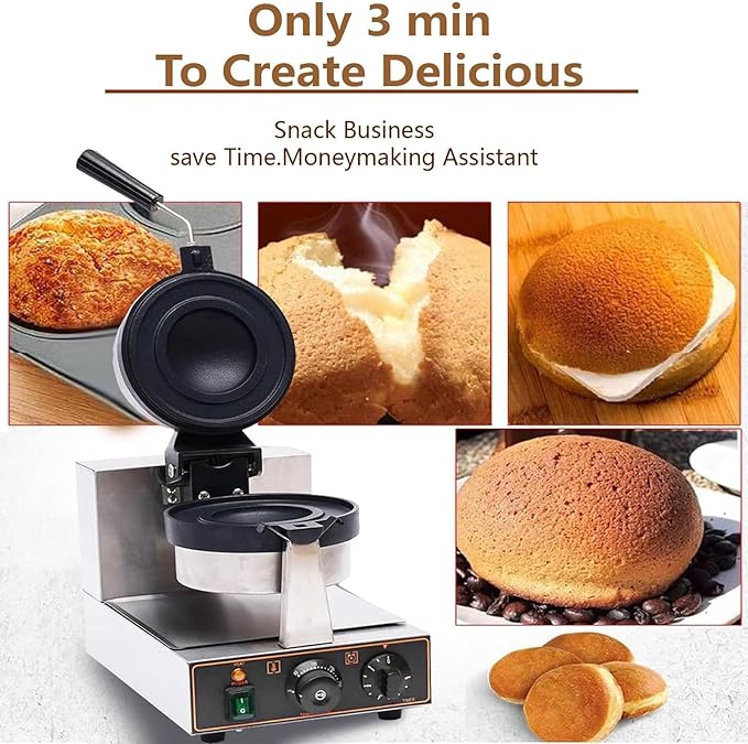 Commercial Electric Burger Machine | Burger Patty Press & Bun Toaster | Stainless Steel Fast Food Equipment