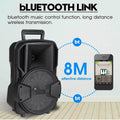 Portable Wireless 8 Inch Bluetooth Multimedia Speaker with FM Radio A8-3 - Al-Raheem Imports