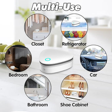 Fridge Smell Remover Odour Removers, USB Rechargeable Odor Eliminator Air Fresheners