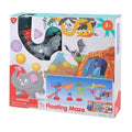 Floating Maze Kids Creative Multicolor Fun Play Toy Air Blower Elephant with 4 Obstacles - Al-Raheem Imports