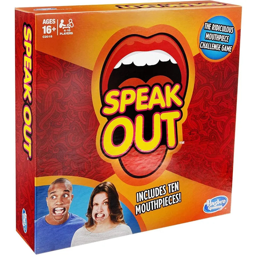 Speak Out Mouthpiece Challenge Game for Family Party Fun