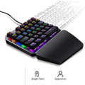 Sades TS-35 One Handed 35 Keys Mechanical RGB Gaming Keyboard with LED Backlit - Al-Raheem Imports