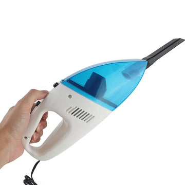 Small Handheld Portable Car Vacuum Cleaner Wet And Dry 60W 12V Strong Suction For Car Interior Home Use