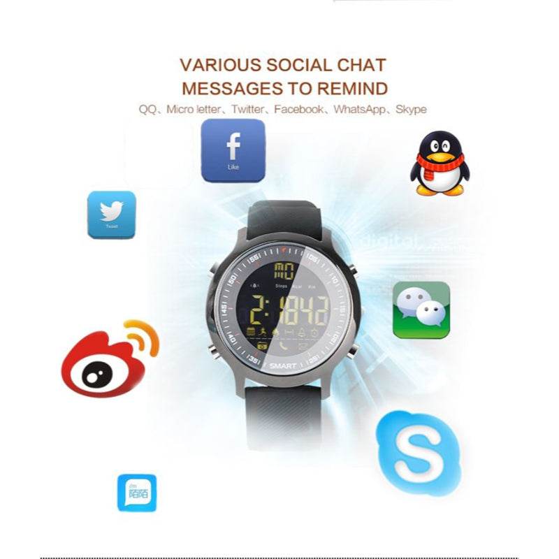 EX18 IP67 Smart Professional Sports Fitness Wristwatch - Al-Raheem Imports