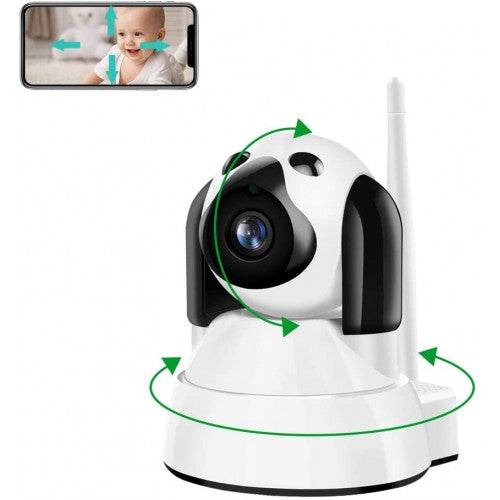 LXMIMI 2 Way Audio Baby Monitor 360° Body Rotational WiFi Camera With Tracking Function - Al-Raheem Imports
