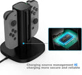 4 In 1 Joy-Con Charging Dock Station for Nintendo Switch with LED Indicators & USB Cable - Al-Raheem Imports