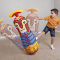 Gladiator Bop Bags Colorful Punching Bag for Kids, Inflatable with Water Chamber - Al-Raheem Imports