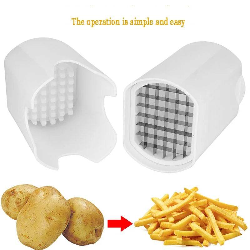 One Step Stainless Steel Cutting Tool For French Fries - Al-Raheem Imports